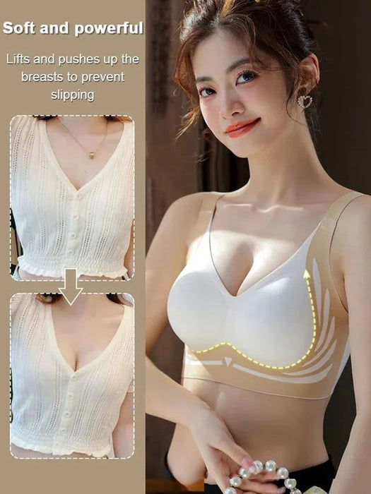 Pack of 4 - Anti Sagging Wireless Posture Perfect Push-Up Bra